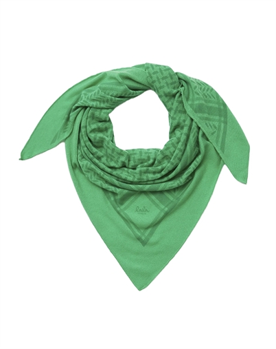 Triangle Trinity M Tørklæde - Cra Cra/Green - Lala Berlin